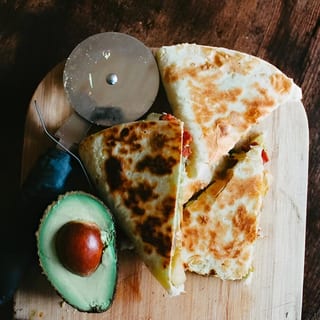 sweet and spicy chicken Quesadillas